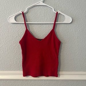 Red Brandy Melville tank top. Size small.